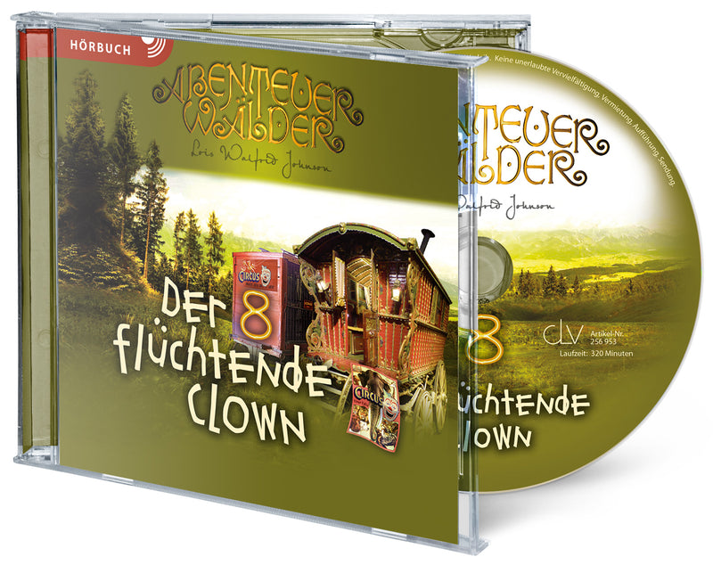 Abenteuerwälder 8: Der flüchtende Clown (Hörbuch [MP3])