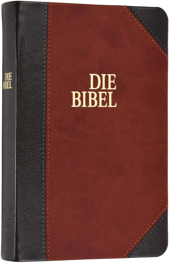 Schlachter 2000 Bibel - Taschenausgabe (Softcover, grau/braun)